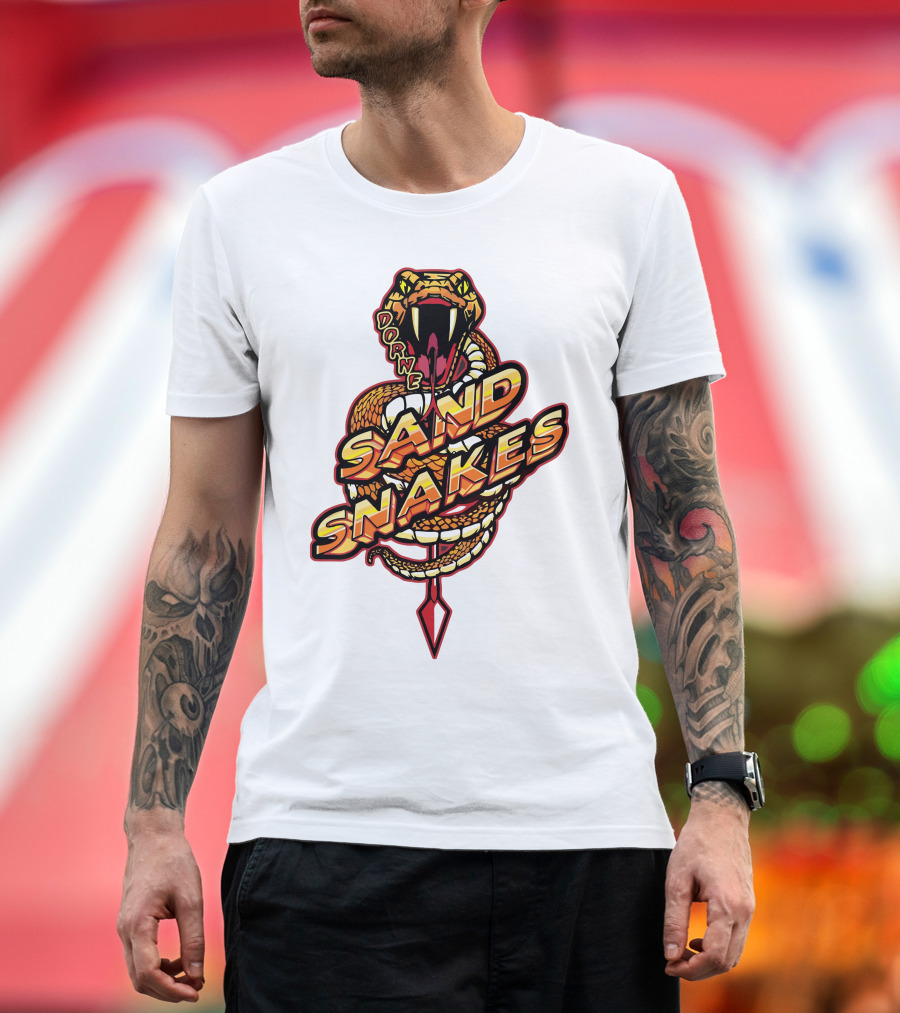 Dorne Sandsnakes Snake and Spear T-Shirt