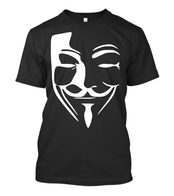 Anonymous Hacker Guy Fawkes Mask Che New T-Shirt
