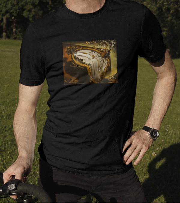 Dali Melting Clock Persistence Of Memory T-Shirt