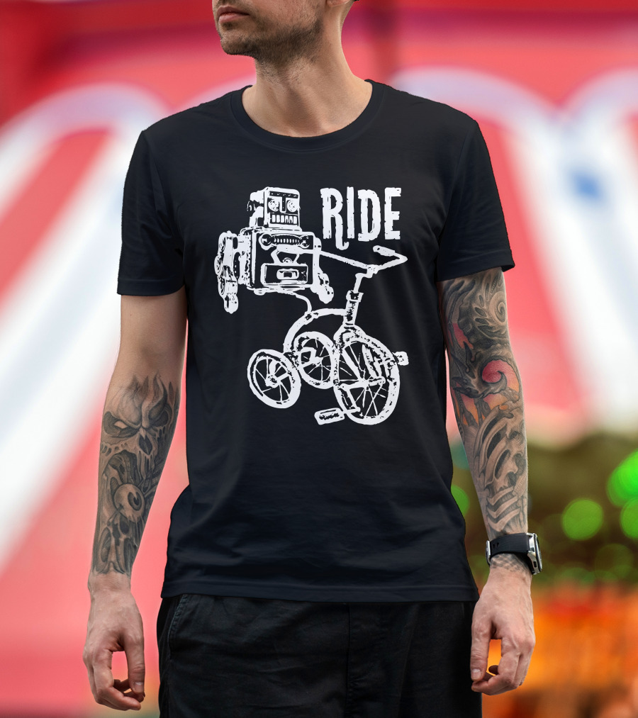 Ride My Robot Tricycle T-Shirt