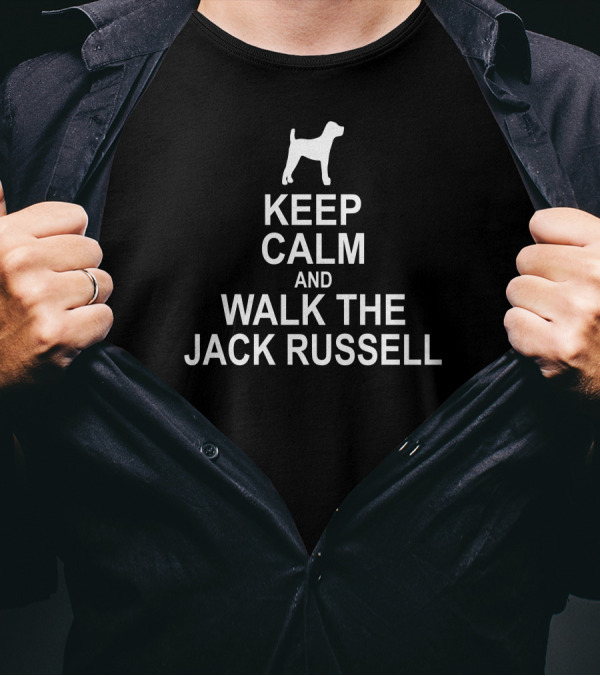 Keep Calm And Walk The Jack Russell T-Shirt