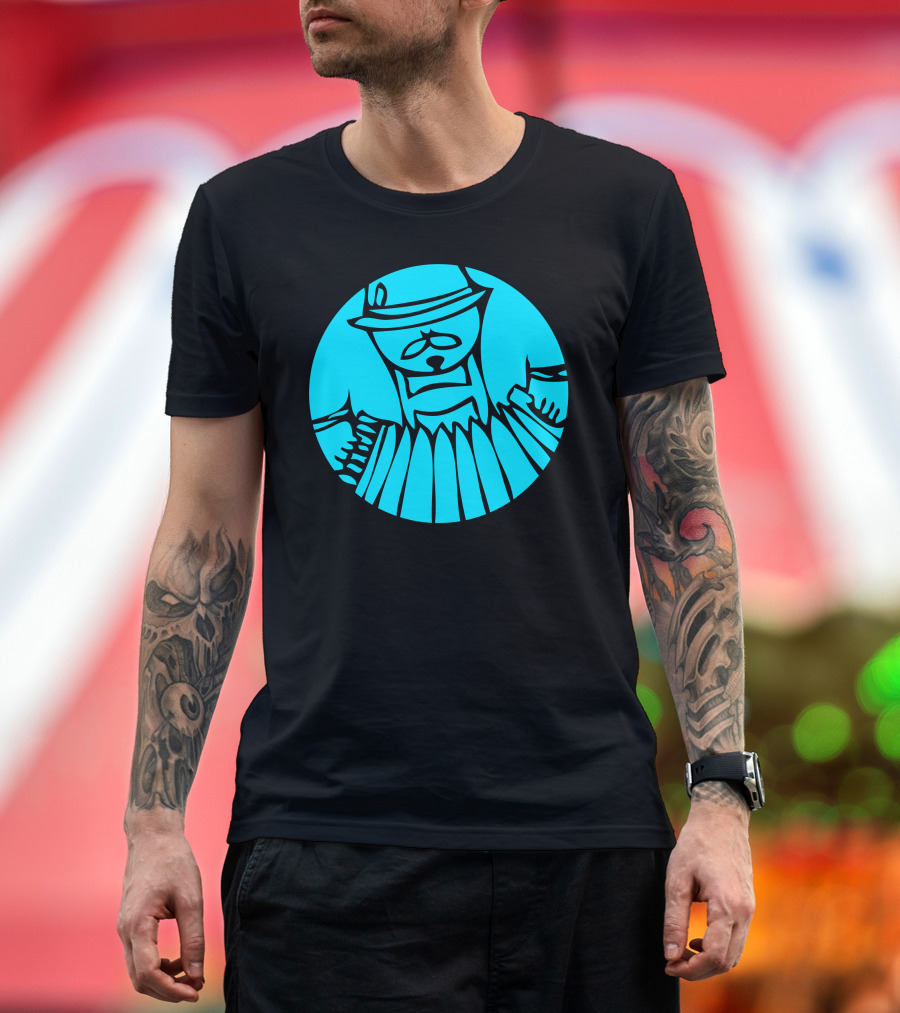 Polka Like You Mean It Accordion Player Icon Mood T-Shirt