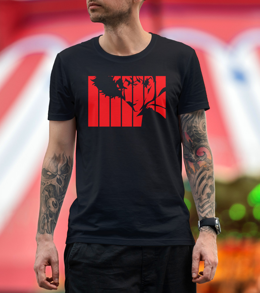 Cowboy Bebop Red Spike Spiegel T-Shirt