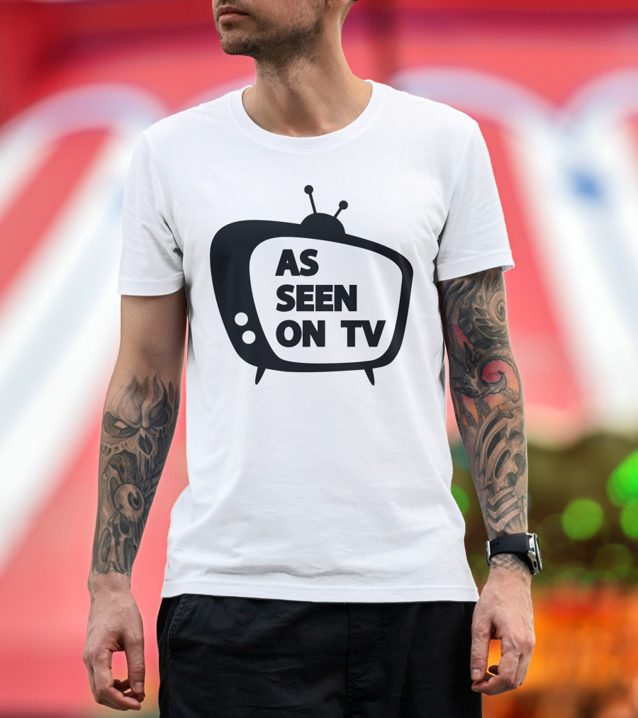 As Seen On TV Retro Television T-Shirt