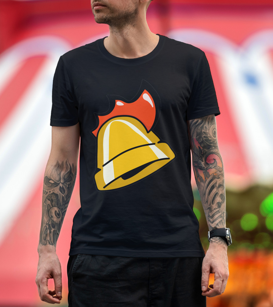 Cluckin' Flame Bell T-Shirt