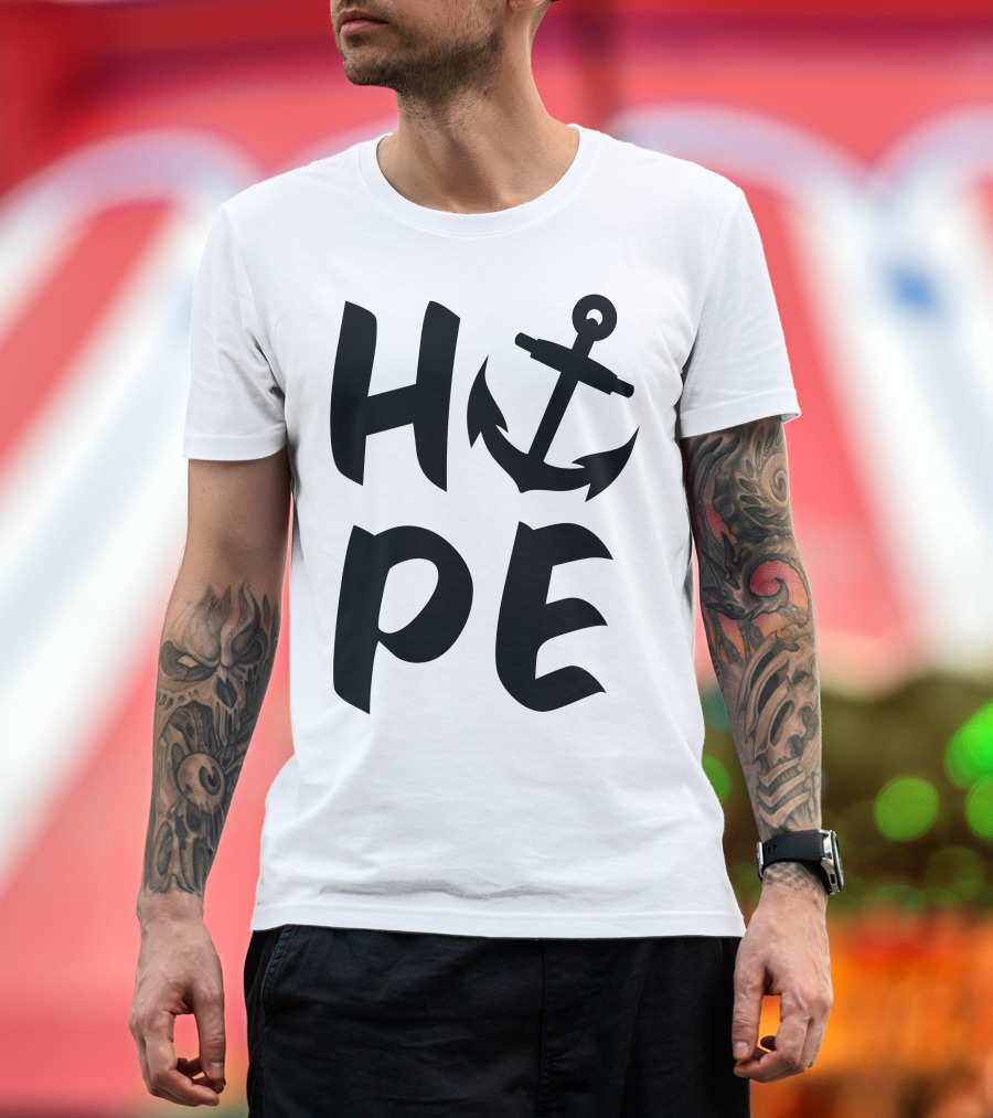 Hope Anchor Nautical T-Shirt