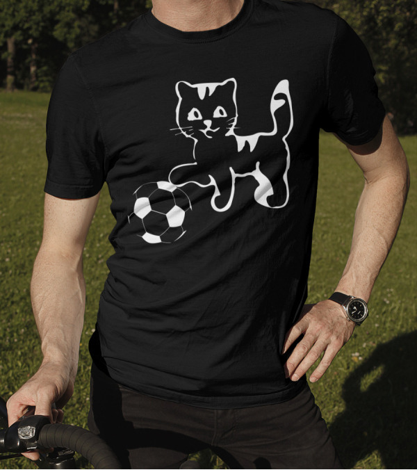 Portlandia Please Win Meow Meow Meow Soccer Cat T-Shirt