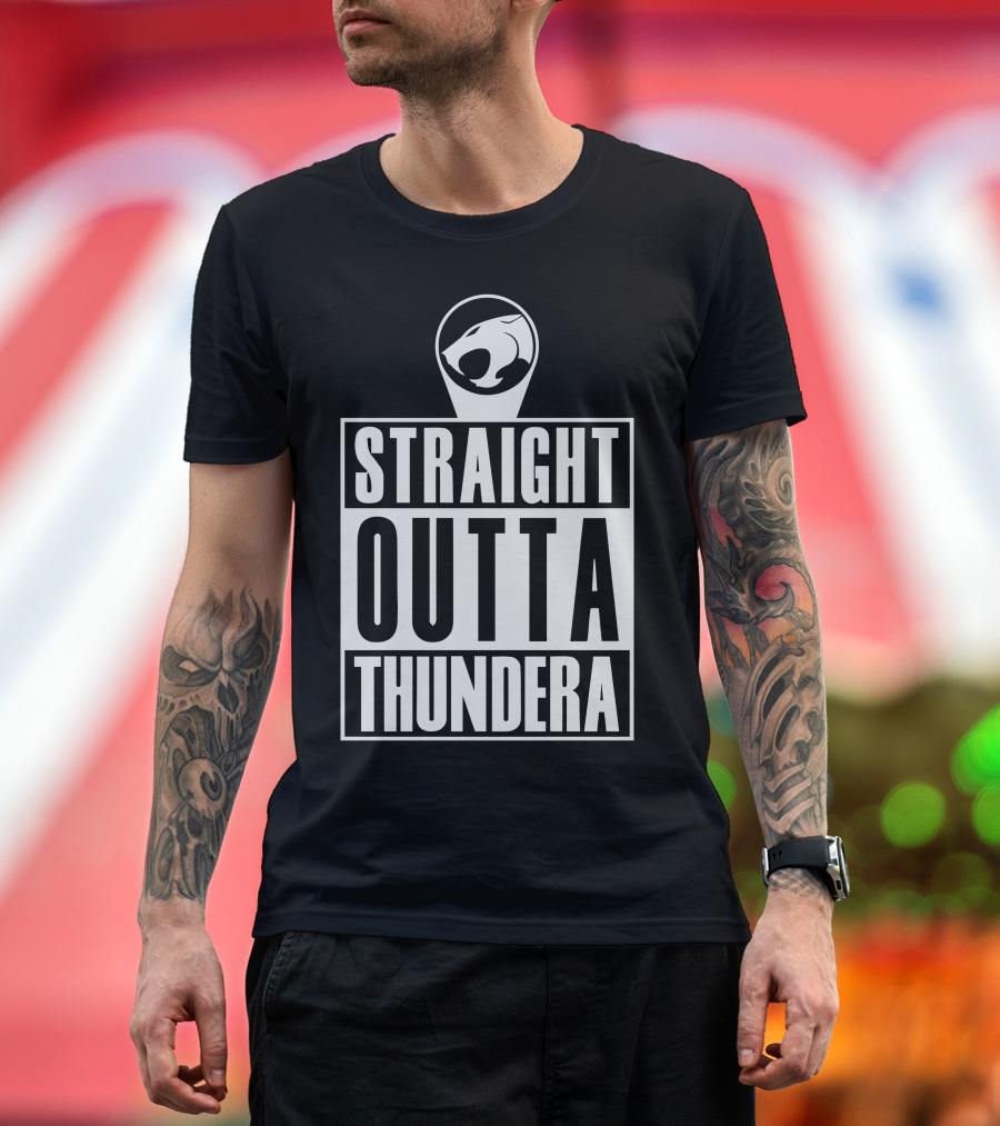 Thundercats Straight Outta Thundera T-Shirt