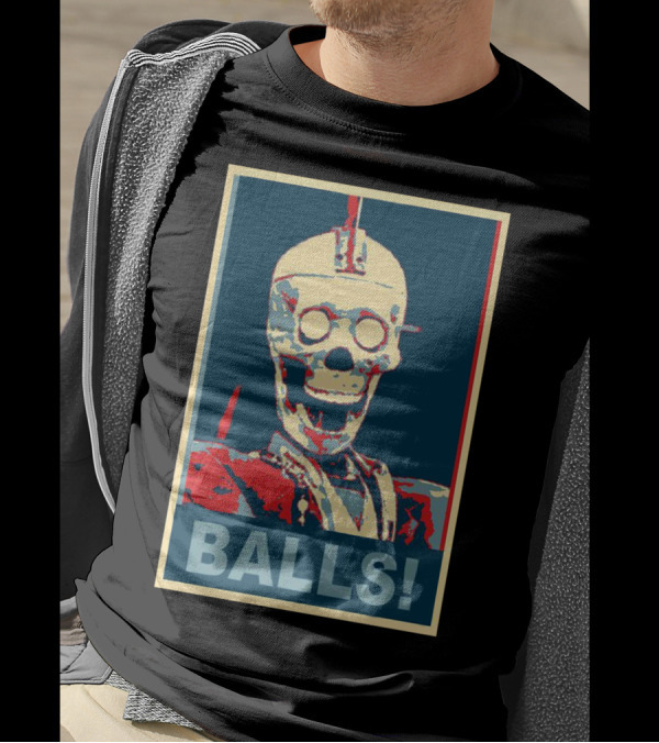 Geoff Robot Balls Craig Ferguson Late Show T-Shirt