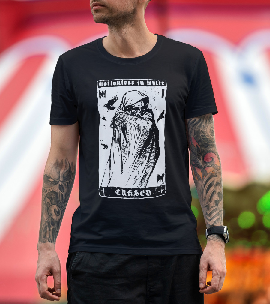 Motionless In White Cursed Grim Reaper T-Shirt