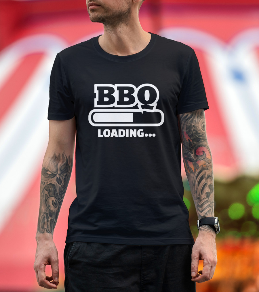 BBQ Loading Progress Bar T-Shirt