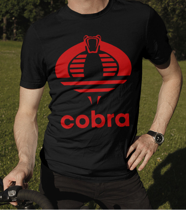 Cobra Red Logo Design Version T-Shirt