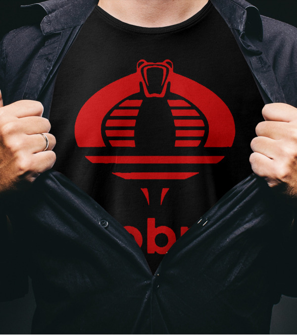 Cobra Red Logo Design Version T-Shirt