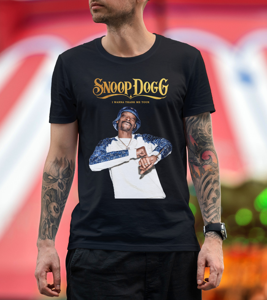Snoop Dogg I Wanna Thank Me Tour T-Shirt