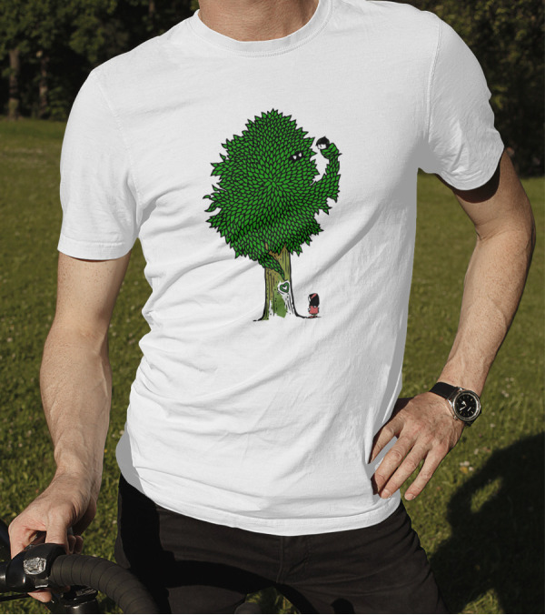 What The Bark Is That Funny Tree Mysterious Creature Surprise T-Shirt
