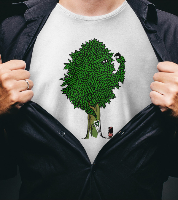 What The Bark Is That Funny Tree Mysterious Creature Surprise T-Shirt
