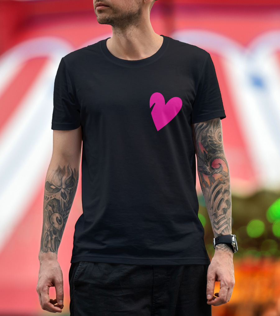 Grl Pwr Heart Design Girl Power T-Shirt