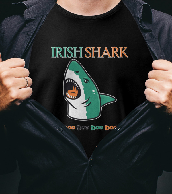 Irish Shark Doo Doo Doo Doo Doo Doo T-Shirt