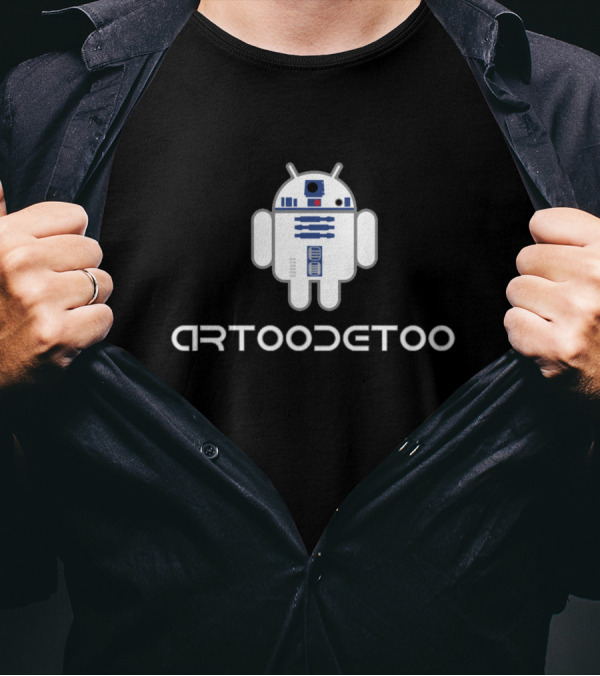Artoo Detoo R2 D2 Android Iconic Tech Fusion T-Shirt