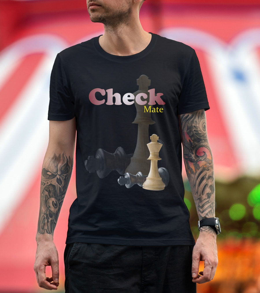 Check Mate Chess King Dominance Victory T-Shirt