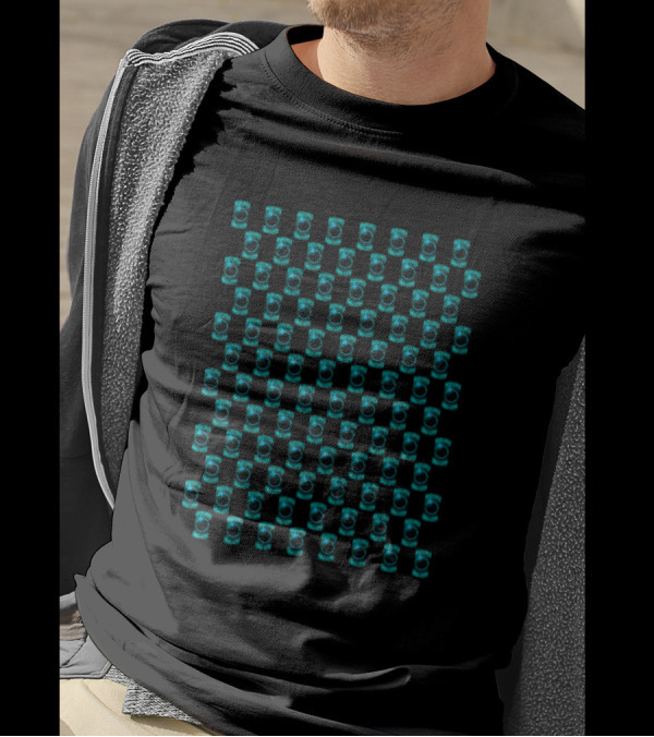 Turquoise Solar Eclipse T-Shirt