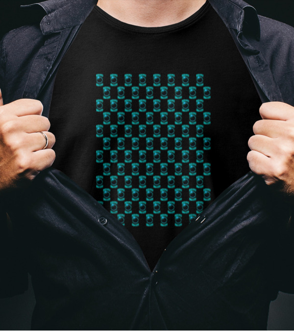 Turquoise Solar Eclipse T-Shirt