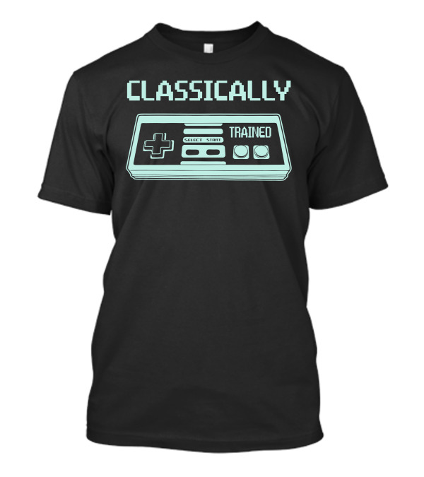 Classically Trained Retro Game Controller T-Shirt