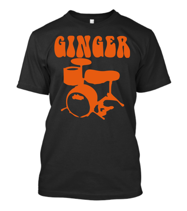 Ginger Baker Cream Drums Vintage Style Cream Eric Clapton Jack Bruce T-Shirt