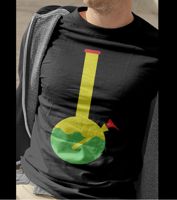 Rasta Bong Water Pipe Slide Insert Stem Filtered Reggae Colors T-Shirt