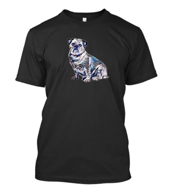 Beautiful Bulldog Side View T-Shirt