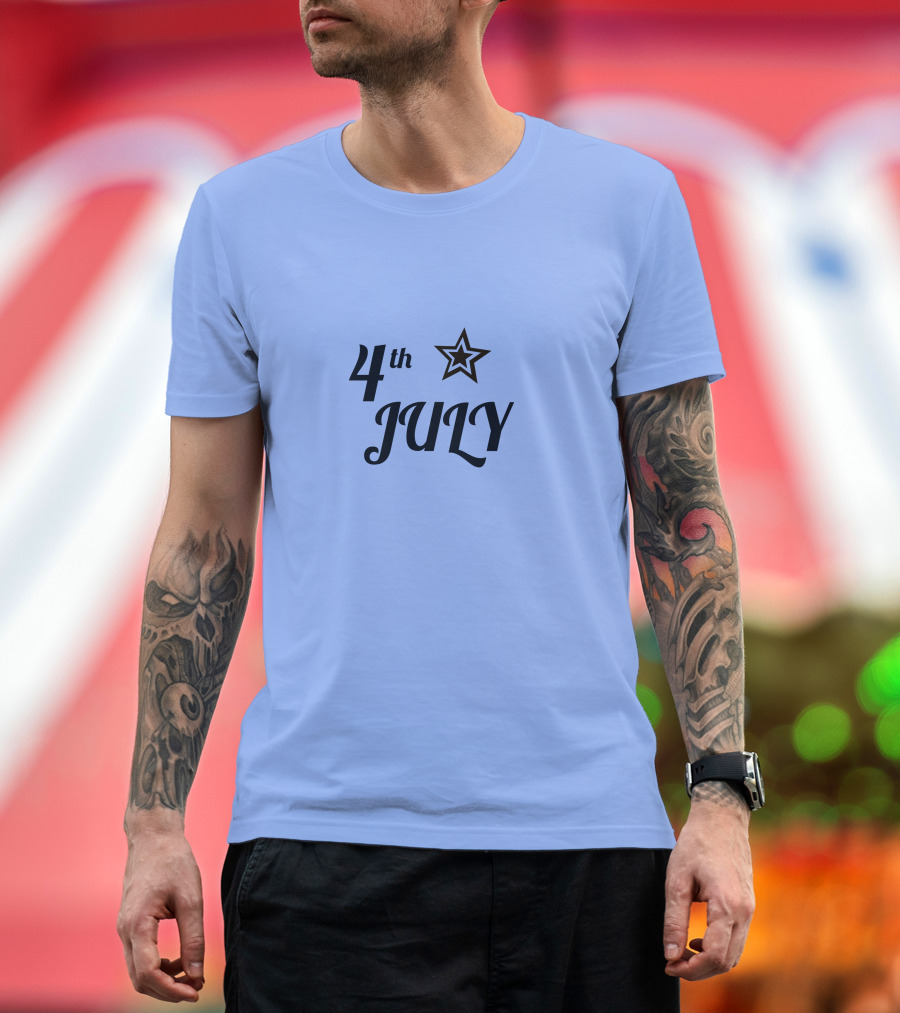 4Th July Star T-Shirt