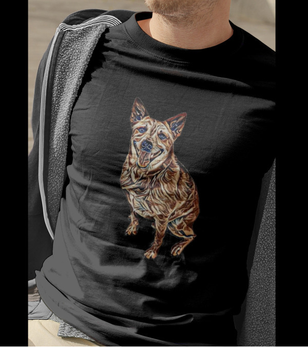 A Friendly Australian Cattle Dog Heeler T-Shirt