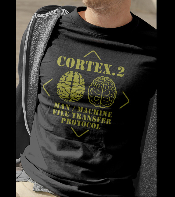CORTEX.2 Man Machine File Transfer Protocol T-Shirt