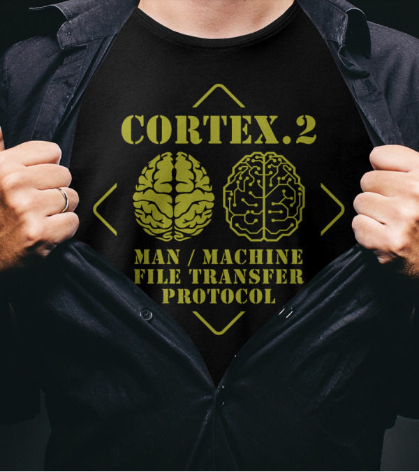 CORTEX.2 Man Machine File Transfer Protocol T-Shirt