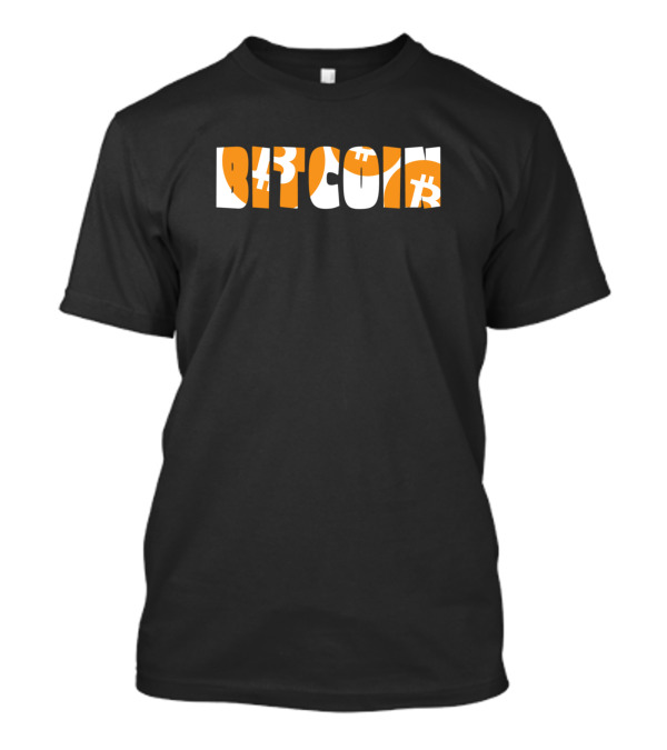 Bitcoin BTC Letters Cryptographic T-Shirt