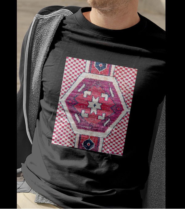 Classic Red Hexagonal Star T-Shirt