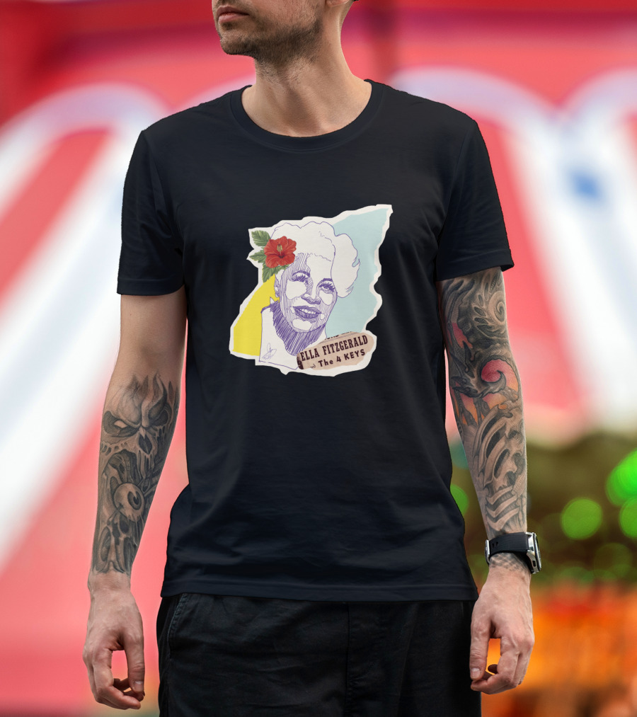 Ella Fitzgerald The 4 Keys Again And Again T-Shirt