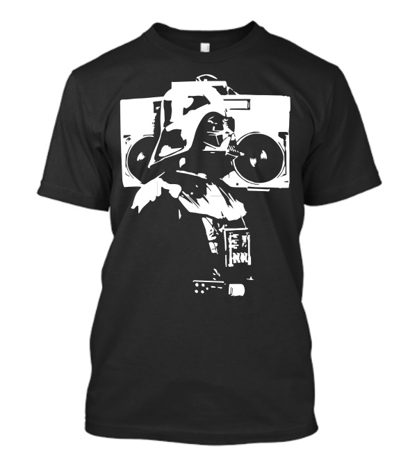 Darth Vader Holding Boom Box T-Shirt