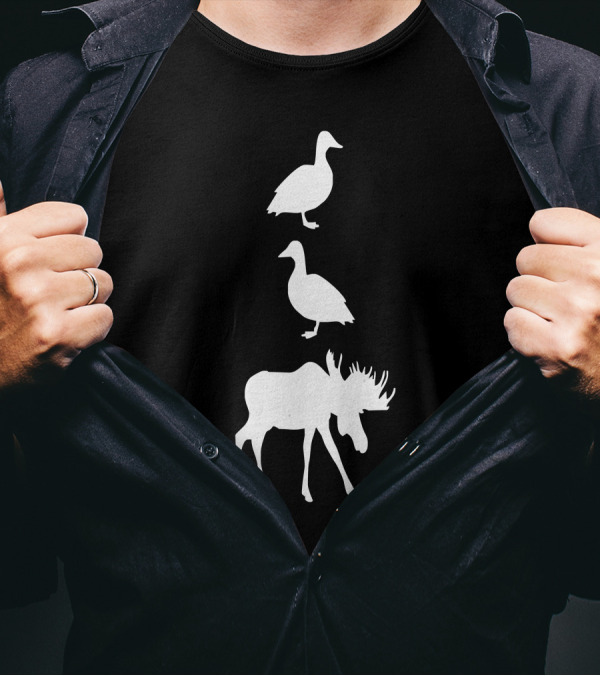 Duck Duck Moose Silhouette Trio T-Shirt
