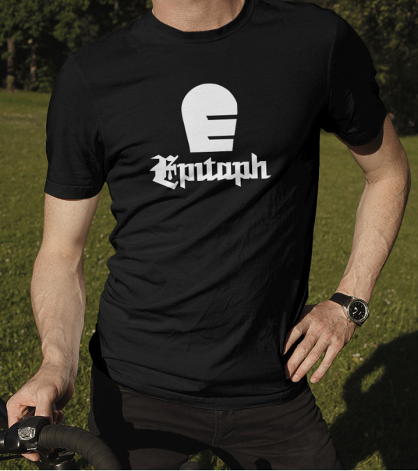 Epitaph Records Logo Gothic Tombstone T-Shirt
