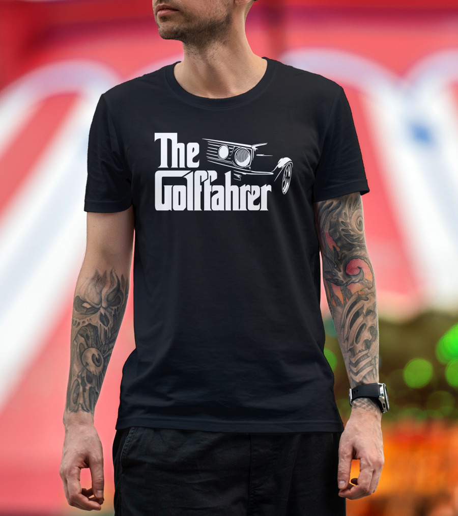 The Golffahrer Classic Car Front View T-Shirt