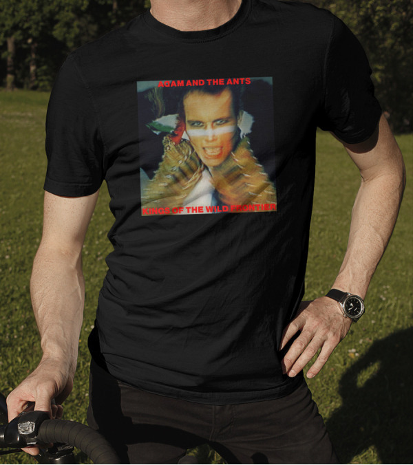 ADAM AND THE ANTS KINGS OF THE WILD FRONTIER VINTAGE ALBUM COVER CLASSIC 80S MUSIC STYLE REFERENCE T-Shirt