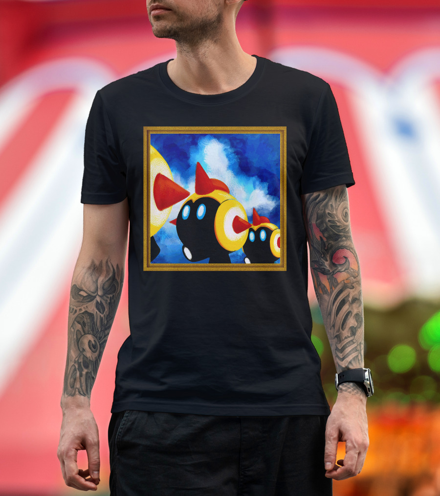 Falinks Battlefield Marching Formation in Vibrant Skyframe T-Shirt