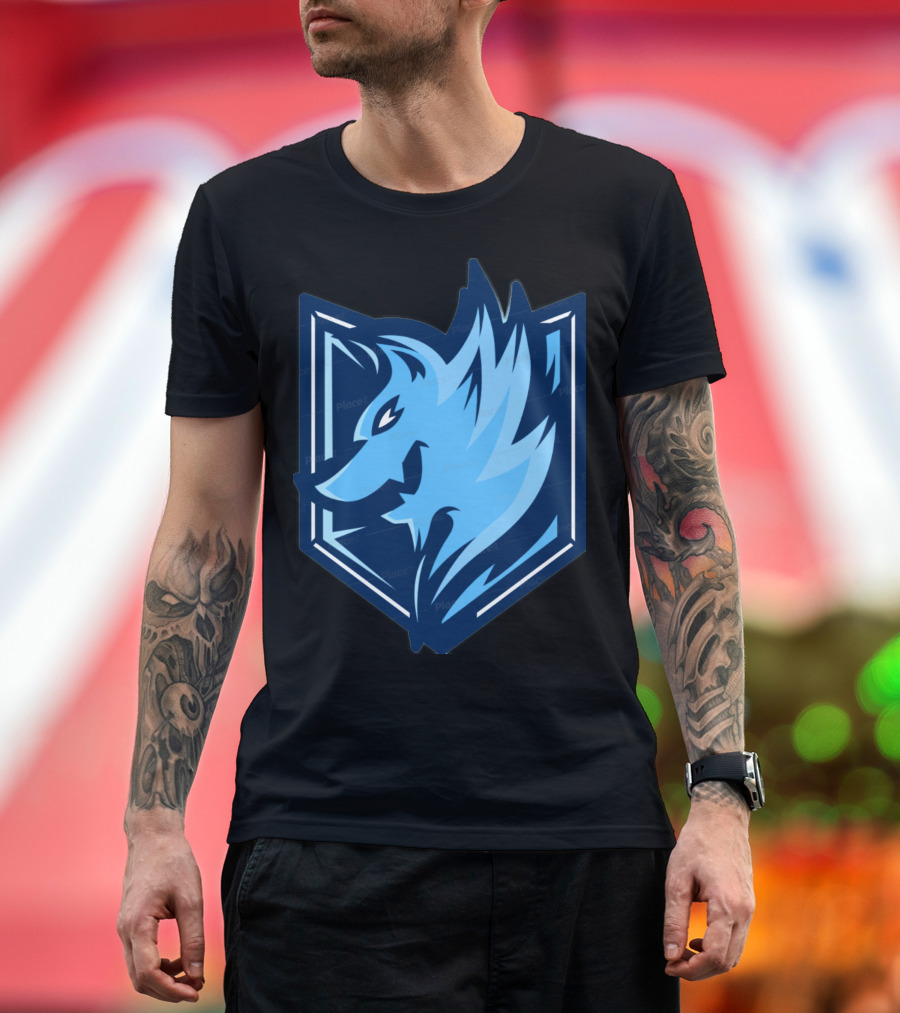 Wolf Emblem Lycan Shield Badge T-Shirt