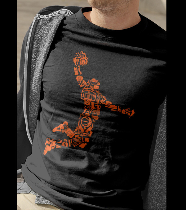 Basketball Player Preview Iconic Dunk T-Shirt
