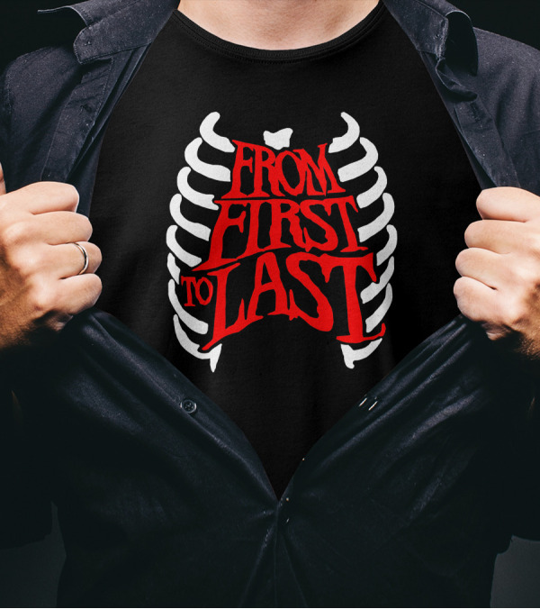 From First To Last Ribcage T-Shirt