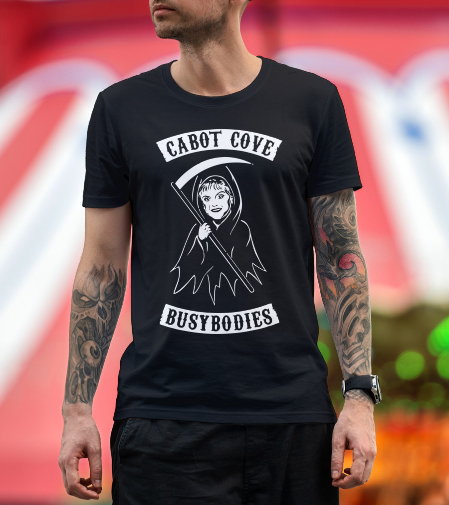 Cabot Cove Busybodies Murder She Rode T-Shirt