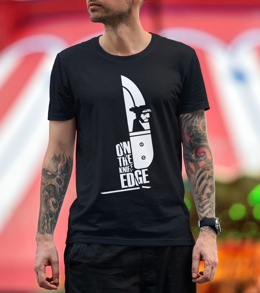 On The Knife Edge Breaking Bad Heisenberg T-Shirt