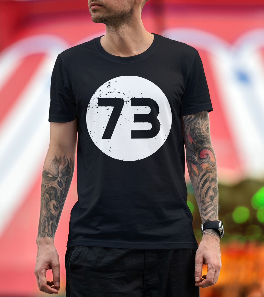 Sheldon Cooper 73 Iconic Number T-Shirt