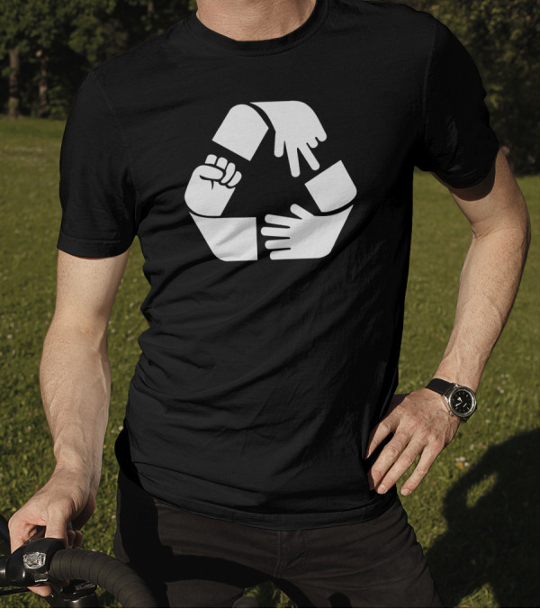 Rock Paper Scissors Recycling T-Shirt